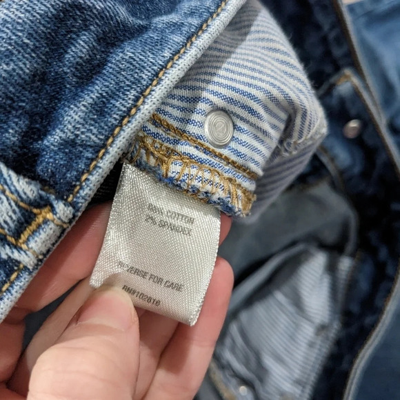 Garnet Hill 30P straight leg jeans - Picture 6 of 13